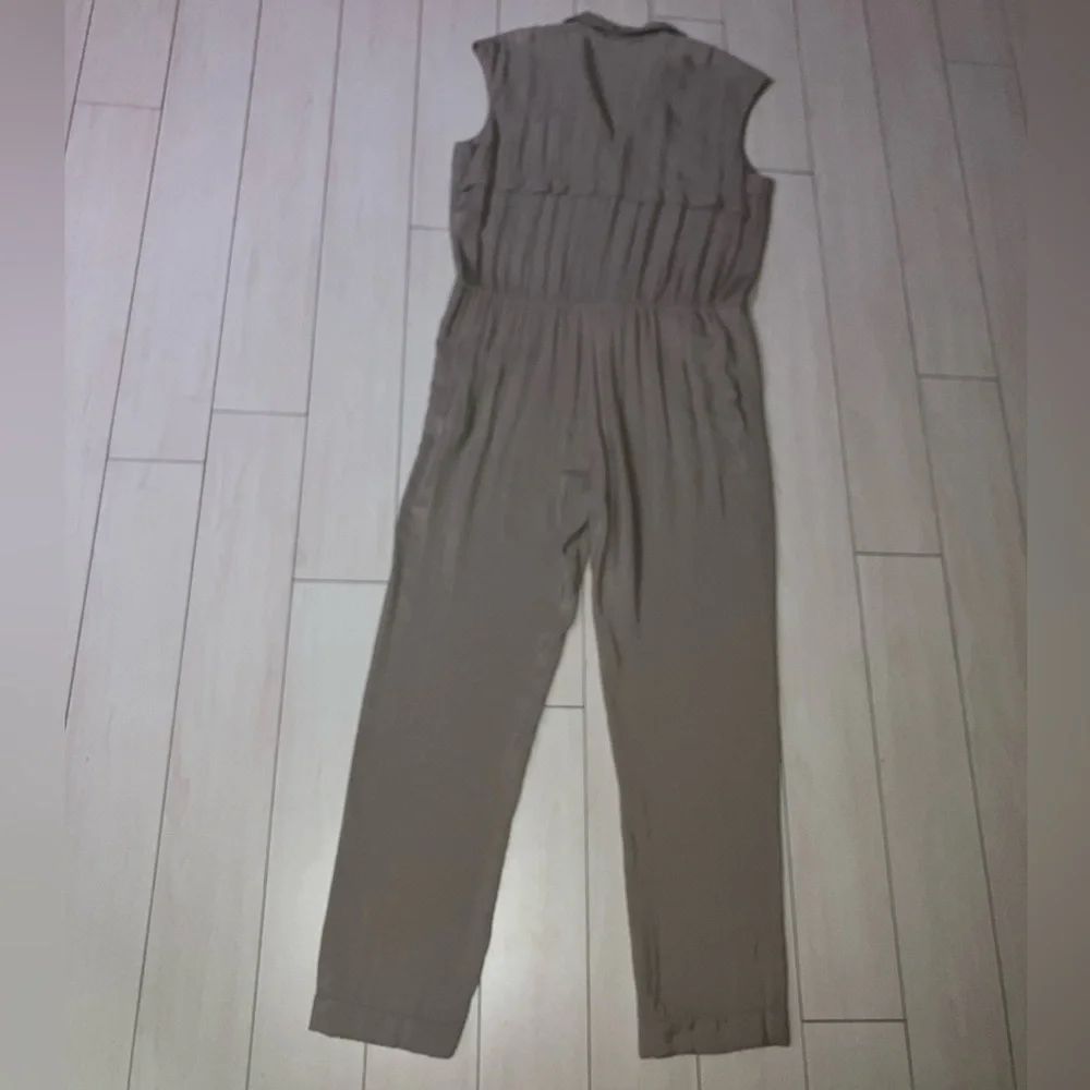 BCBGMAXAZRIA “COLE” Sleeveless Utility Jumpsuit - Picture 6 of 17